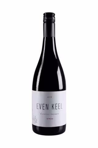 Bottle of Even Keel Syrah 2019