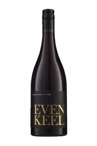 Bottle of Even Keel Syrah 2021