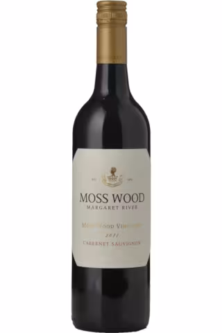Bottle of Moss Wood Vineyard Cabernet Sauvignon
